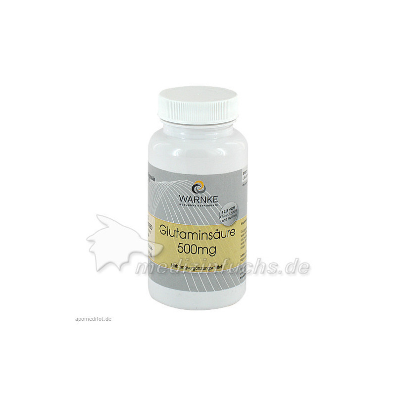 Glutaminsäure 500mg, 100 ST – PZN 4011756