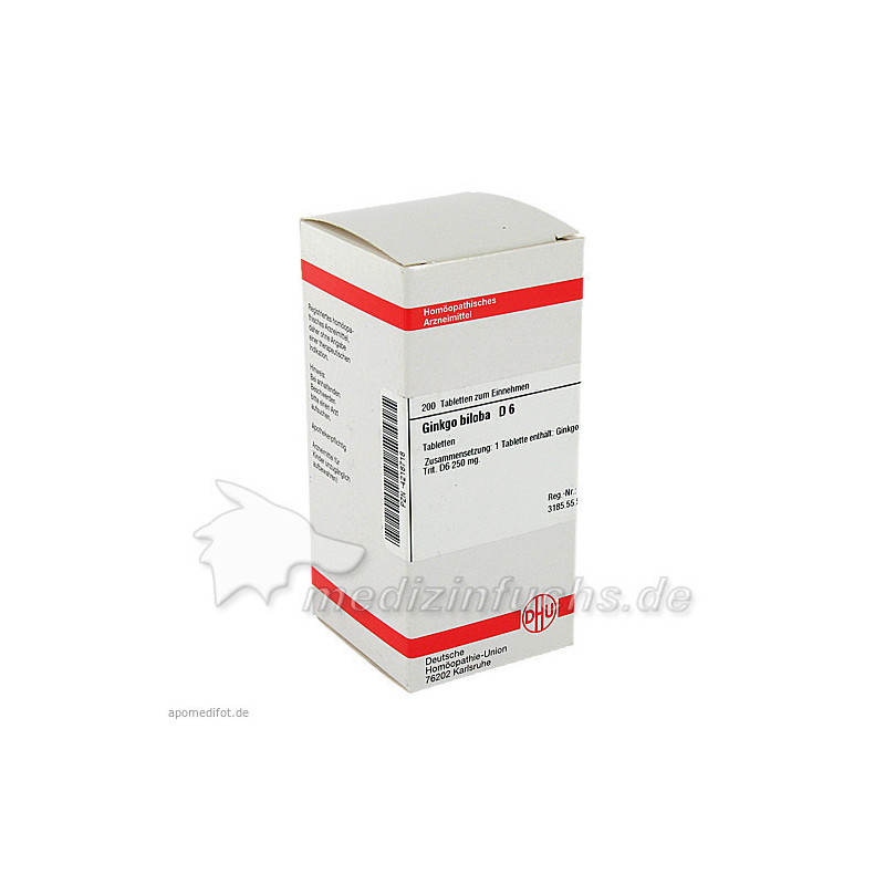 GINKGO BILOBA D 6, 200 ST – PZN 4218718