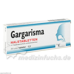 Gargarisma Halstabletten, 20 ST – PZN 2327389