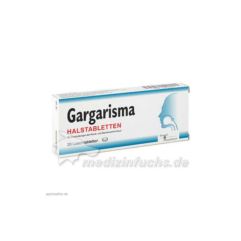 Gargarisma Halstabletten, 20 ST – PZN 2327389