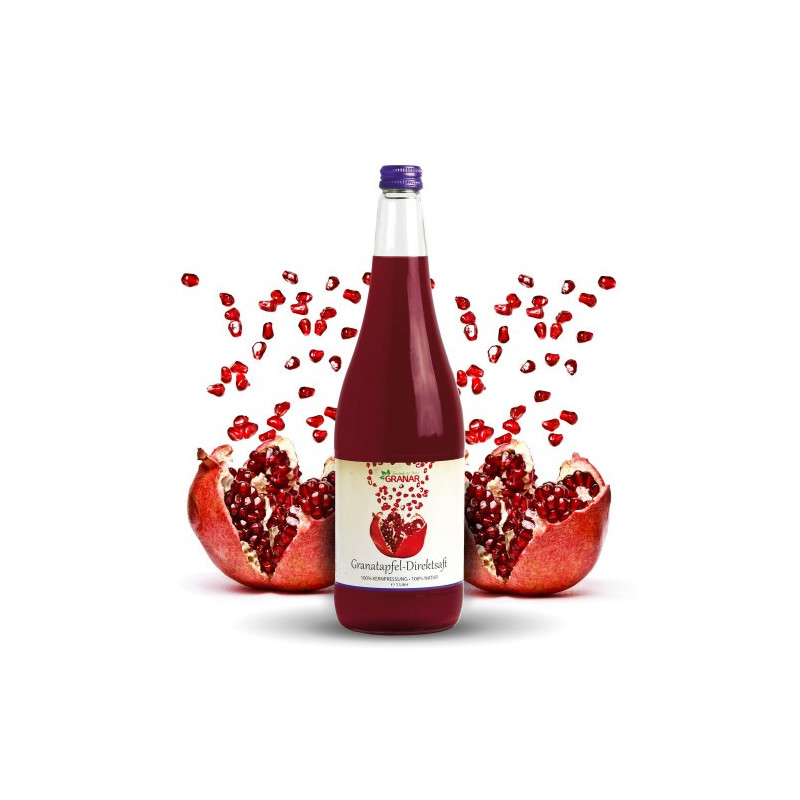 Granatapfel 100% Direktsaft kerngepresster Granar, 1000 ML – PZN 13514189