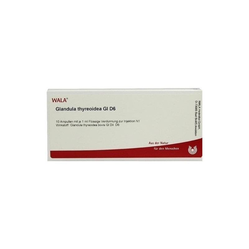 GLANDULA THYREOIDEA GL D 6, 10X1 ML – PZN 2829961