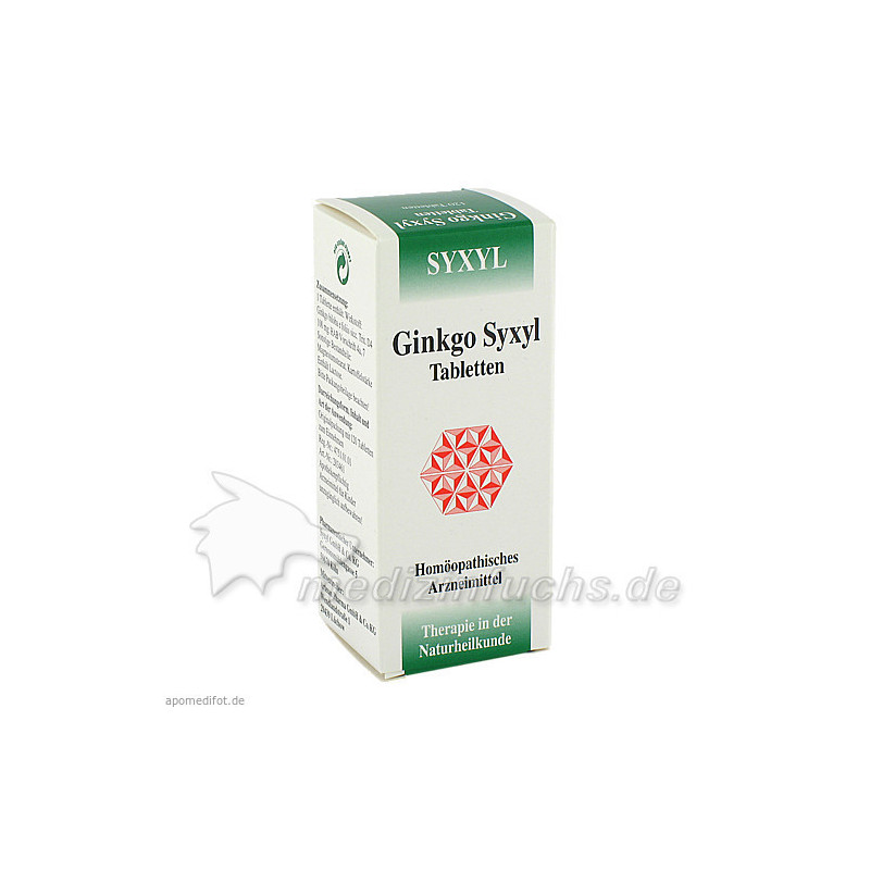 GINKGO SYXYL Tabletten, 120 ST – PZN 7610888