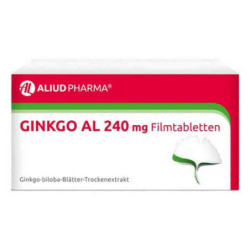 Ginkgo Al 240 mg Filmtabletten (60 stk) – PZN 11287683