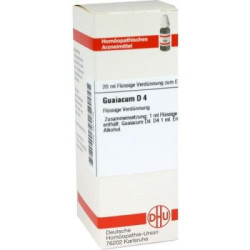 Guaiacum D 4 Dilution (20 ml) – PZN 2614752