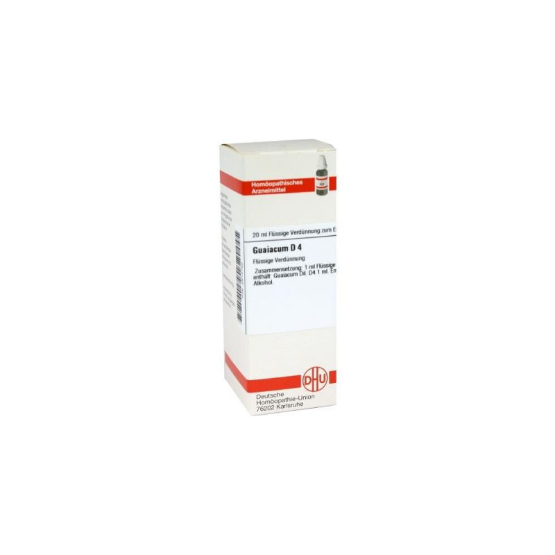 Guaiacum D 4 Dilution (20 ml) – PZN 2614752