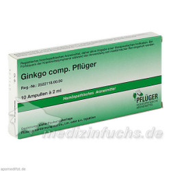 Ginkgo comp. Pflüger, 10 ST – PZN 3064472