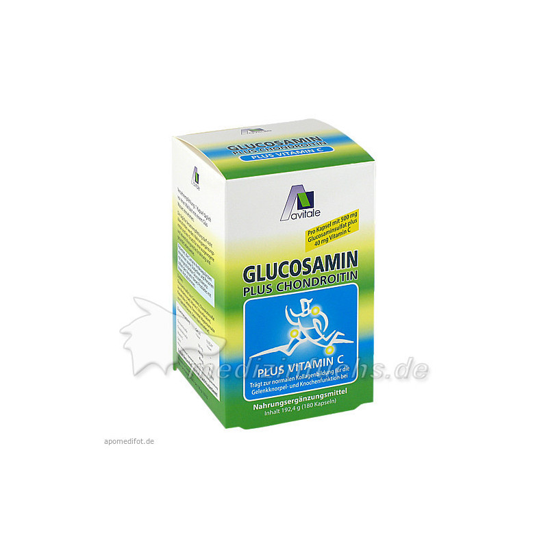 Glucosamin Kaps.500mg+ Chondroitin 400mg, 180 ST – PZN 4471104