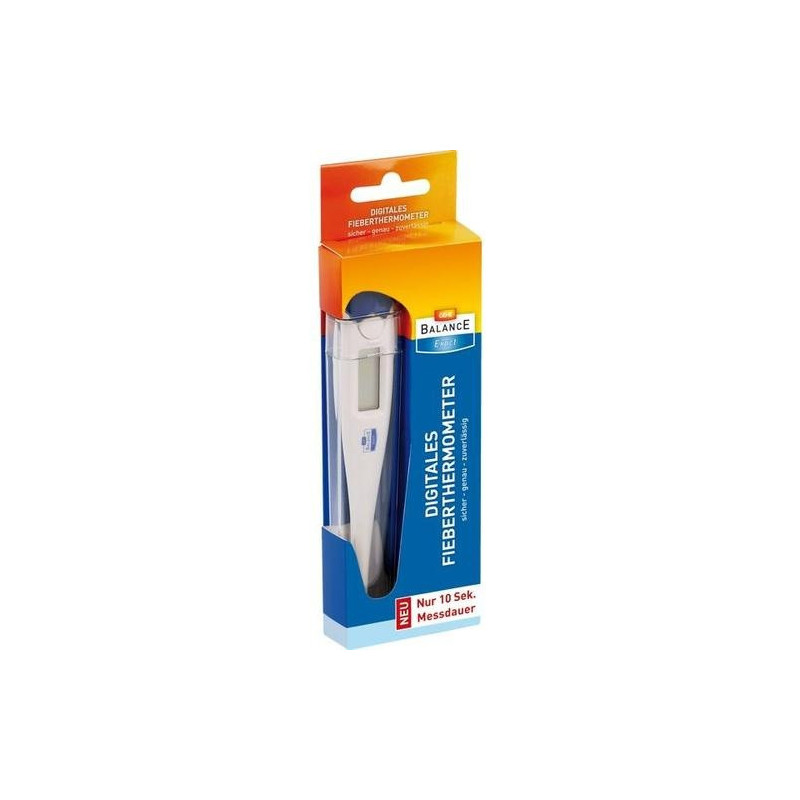 GEHE BALANCE Digitales Fieberthermometer 10 Sek., 1 ST – PZN 8737935