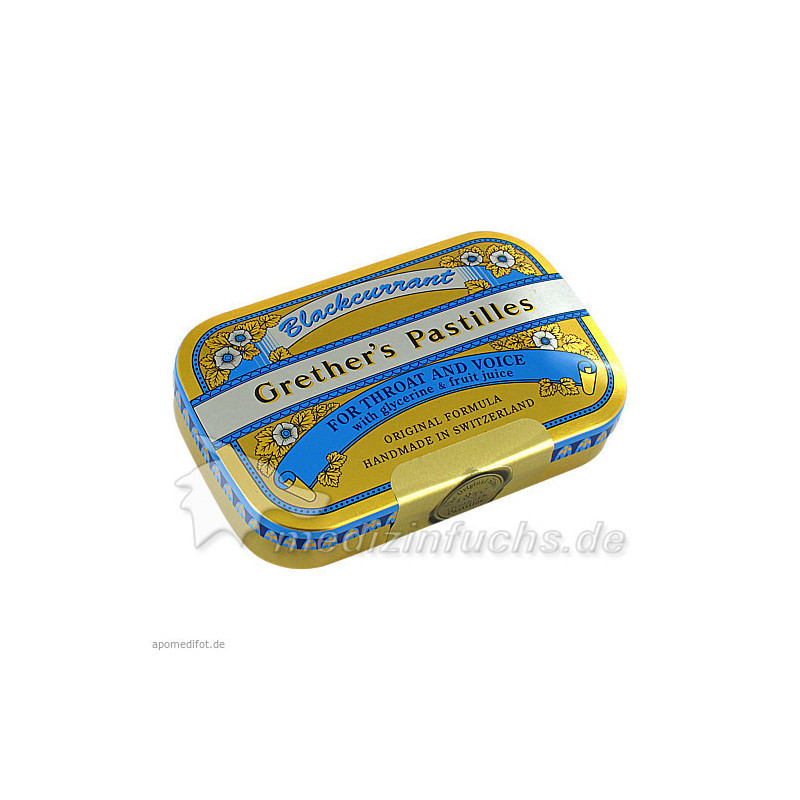 Grether's Blackcurrant Gold zh Dose, 60 G – PZN 560414