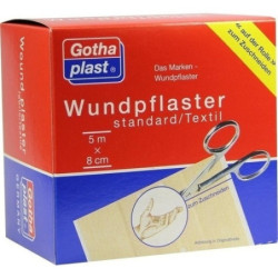 GOTHAPLAST WUNDPFLASTER STANDARD 5MX8CM, 1 ST – PZN 4951347