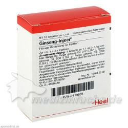 GINSENG INJ, 10 ST – PZN 419905