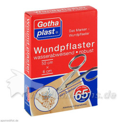 Gothaplast Wundpflaster wasserabw.robust 0.5mx6cm, 1 ST – PZN 7464760