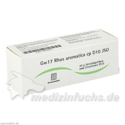 Gw17 Rhus aromatica cp D10 JSO, 20 G – PZN 4943477
