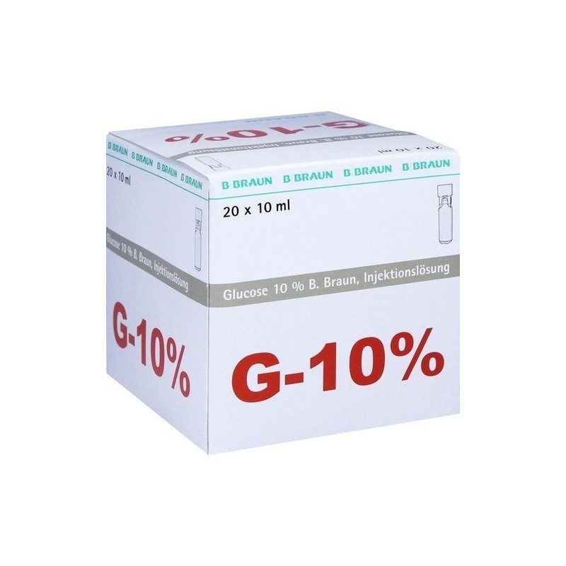 Glucose 10% Braun Mini-Plasco connect, 20X10 ML – PZN 3158894