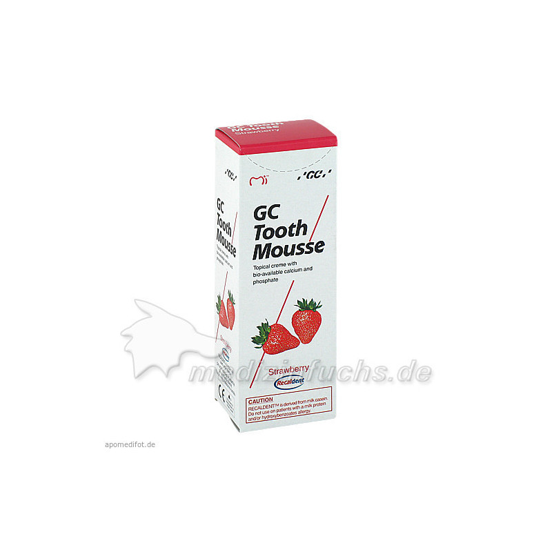 GC Tooth Mousse Erdbeere, 40 G – PZN 9517495