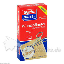 GOTHAPLAST WUNDPFLASTER STANDARD 1MX4CM GESCHNITTN, 1 ST – PZN 4951270