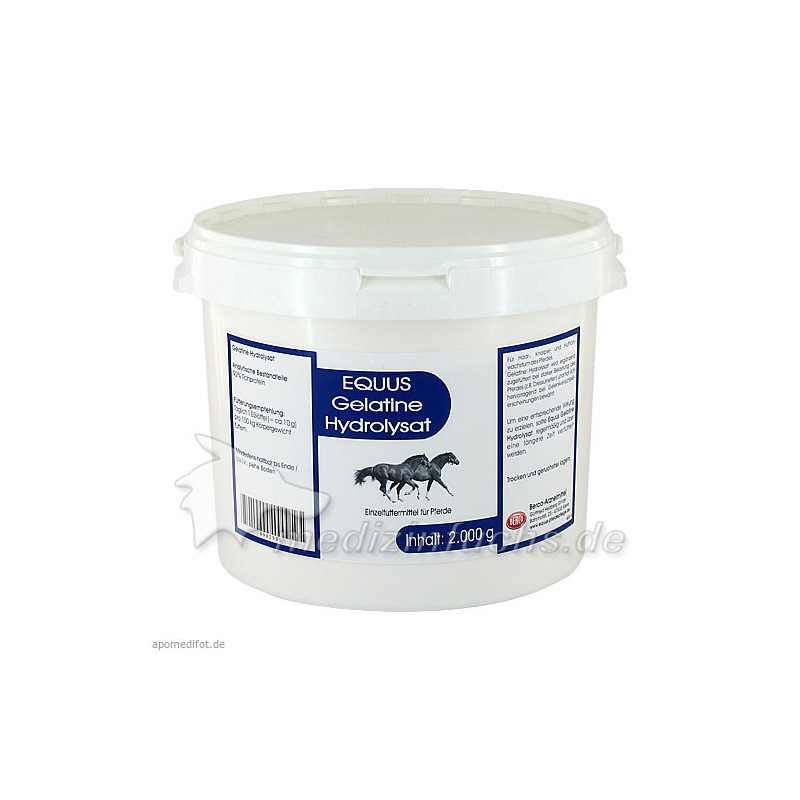 Gelatine Hydrolysat EQUUS vet, 2000 G – PZN 4992990