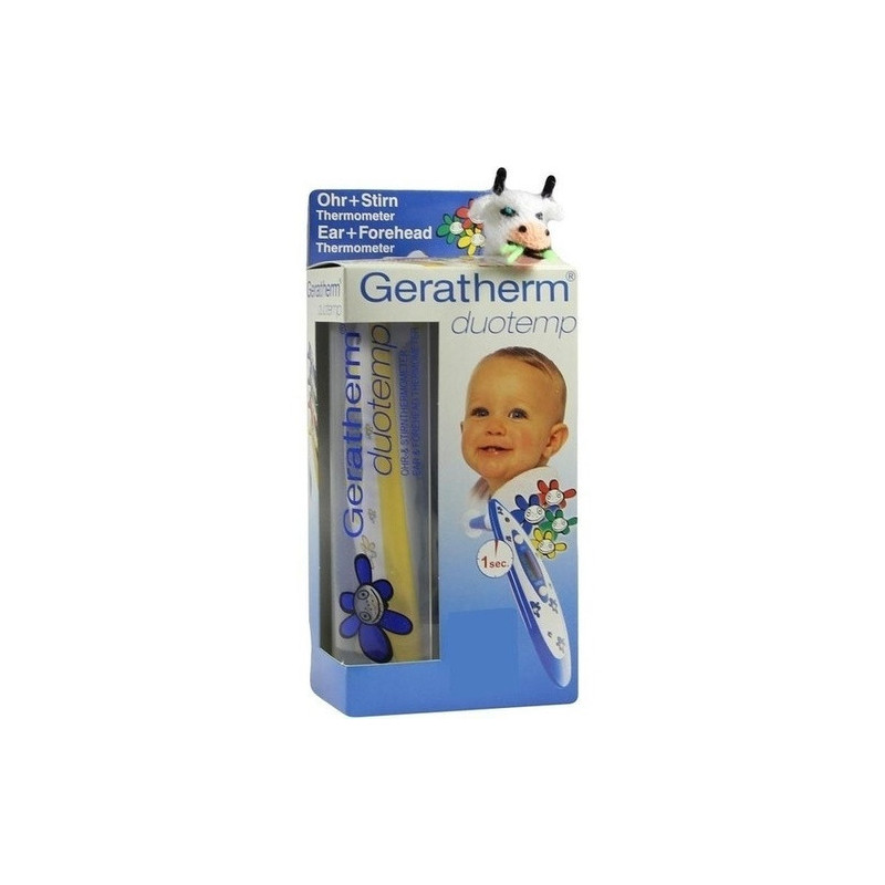 Gerath.Ohr-Stirn-Thermometer Duotemp gelb, 1 ST – PZN 4250610