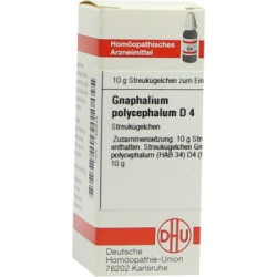 Gnaphalium Polyceph. D 4 Globuli (10 g) – PZN 7168932