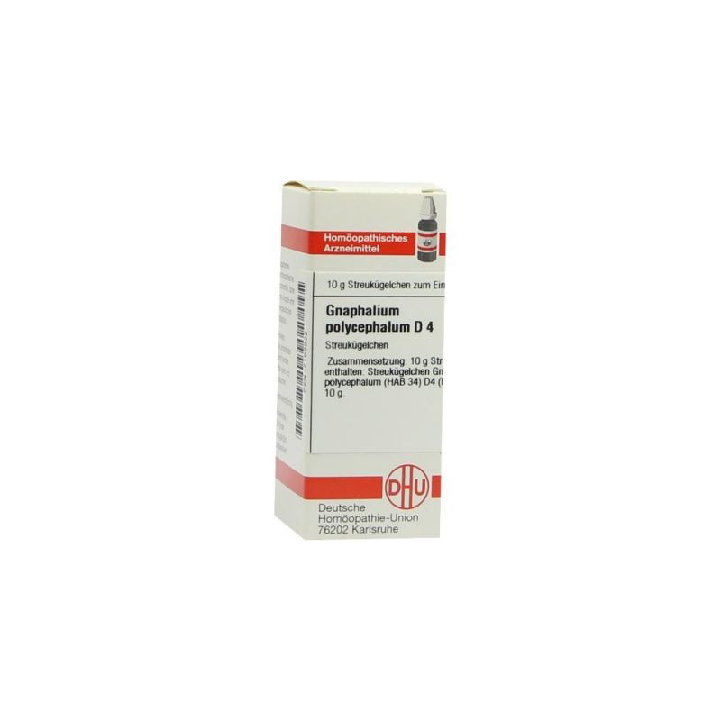 Gnaphalium Polyceph. D 4 Globuli (10 g) – PZN 7168932