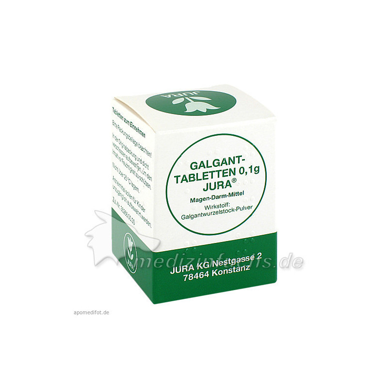 Galganttabletten 0.1g Jura, 100 ST – PZN 8524760