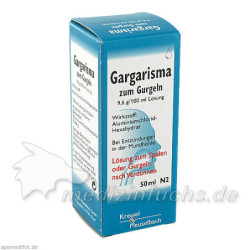 Gargarisma zum Gurgeln, 50 ML – PZN 8625053