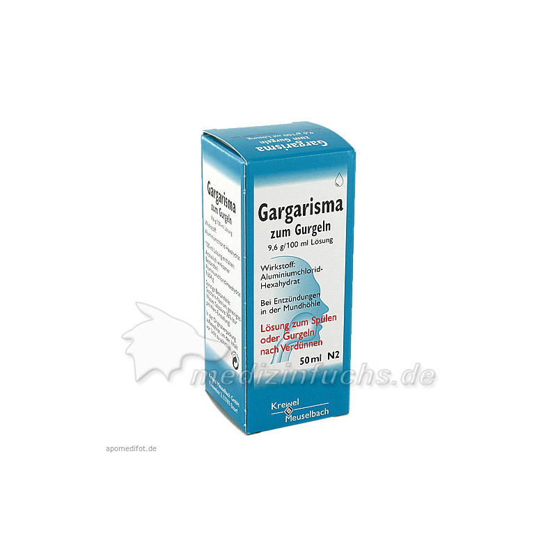 Gargarisma zum Gurgeln, 50 ML – PZN 8625053