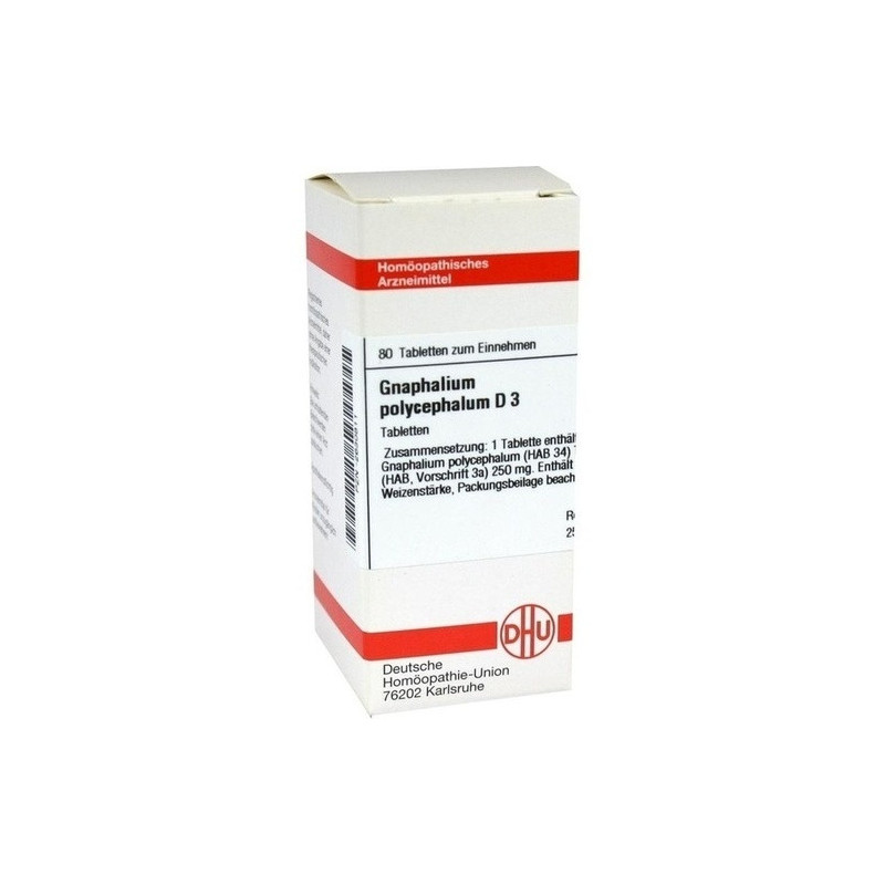 GNAPHALIUM POLYC D 3, 80 ST – PZN 2630811