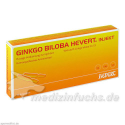 Ginkgo biloba Hevert injekt, 10 ST – PZN 3816216