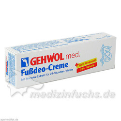 GEHWOL med Fußdeo-Creme, 75 ML – PZN 8524317