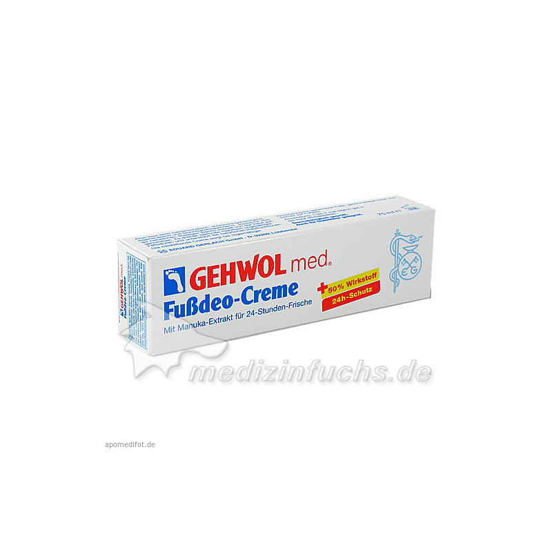 GEHWOL med Fußdeo-Creme, 75 ML – PZN 8524317