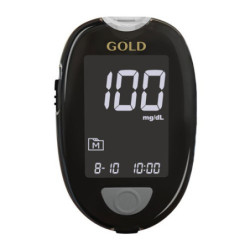 GlucoCheck GOLD Blutzuckermessgerät Set mg/dl, 1 ST – PZN 11864873
