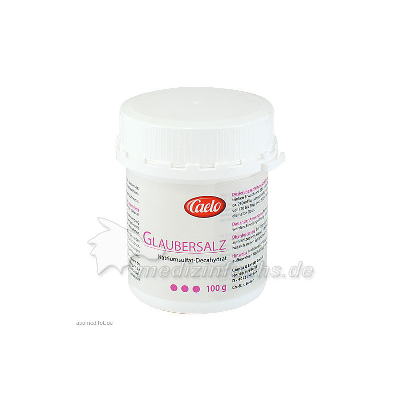 Glaubersalz Caelo HV-Packung, 100 G – PZN 3394844