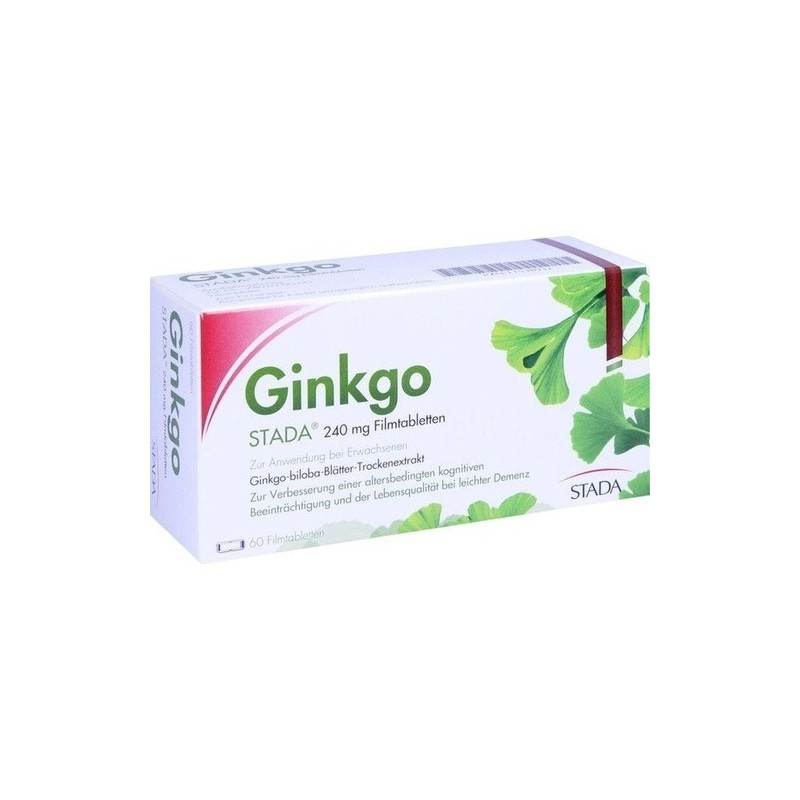 Ginkgo STADA 240MG FTA, 60 ST – PZN 11538932