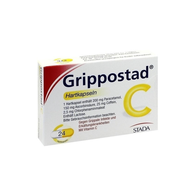 Grippostad C Hartkapseln, 24 ST – PZN 7100897