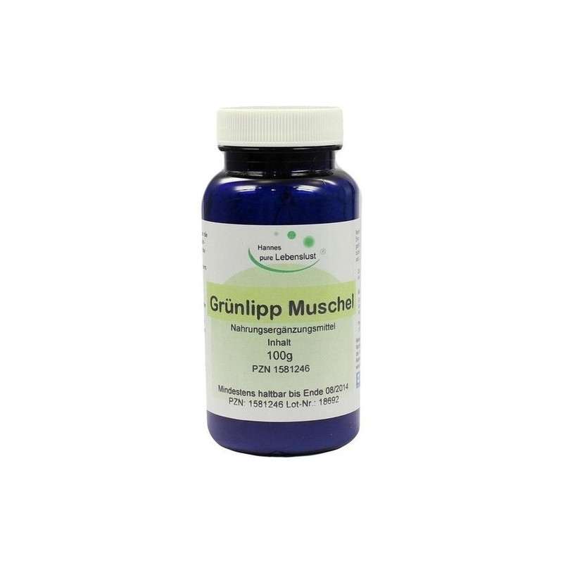 Grünlipp Muschel Pulver, 100 G – PZN 1581246