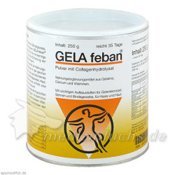 GELA feban mit Gelantinehydrolysat Plus, 250 G – PZN 2528165