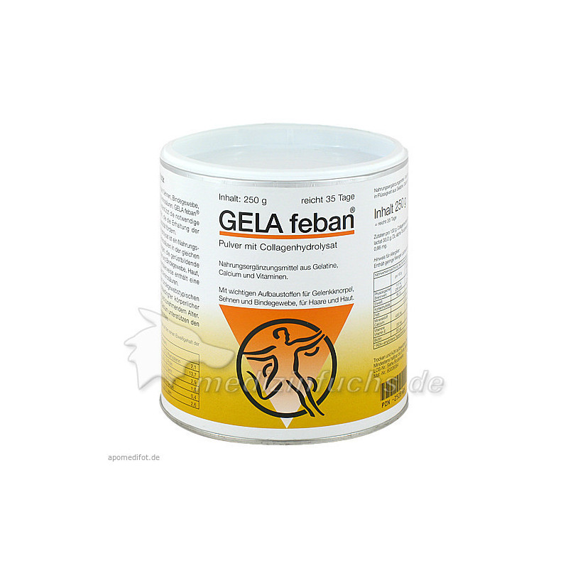 GELA feban mit Gelantinehydrolysat Plus, 250 G – PZN 2528165