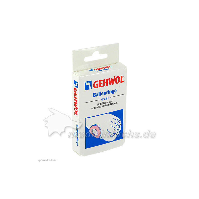 GEHWOL BALLENRINGE OVAL, 6 ST – PZN 3990701