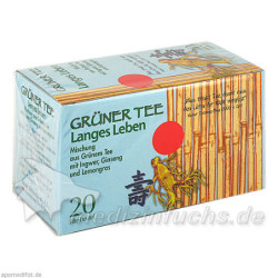 GRÜNER TEE + INGWER + GINSENG, 20 ST – PZN 4401405