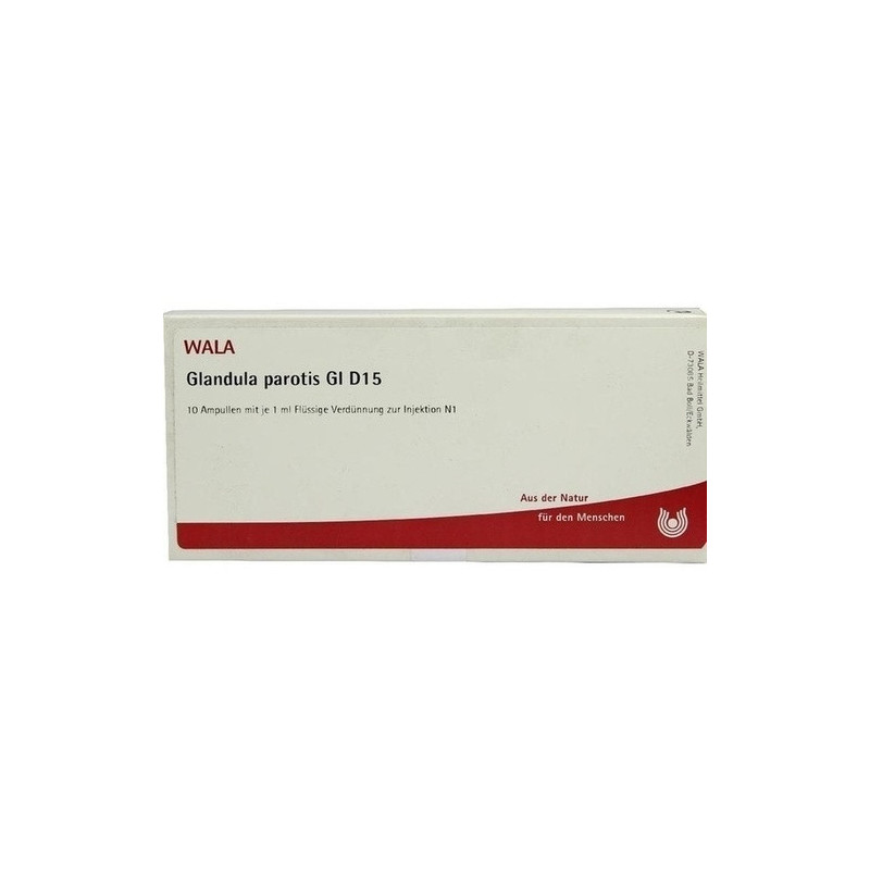 GLANDULA PAROTIS GL D15, 10X1 ML – PZN 2923588