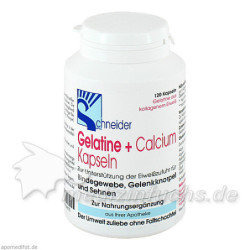 GELATINE + CALCIUM KAPSELN, 120 ST – PZN 4434675