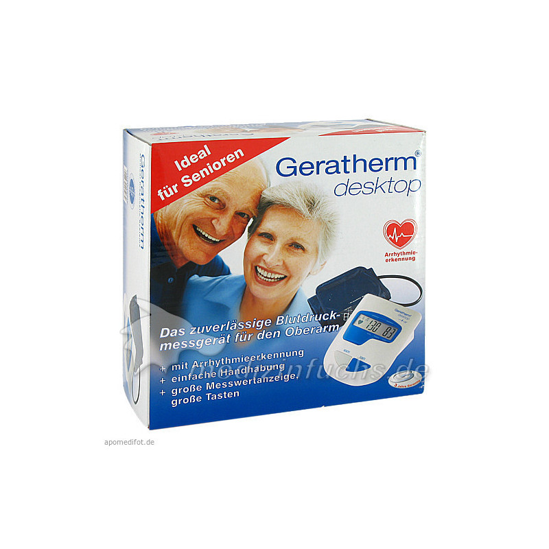 Gerath Blutdruckmessg Oberarmaut desktop, 1 ST – PZN 2133627