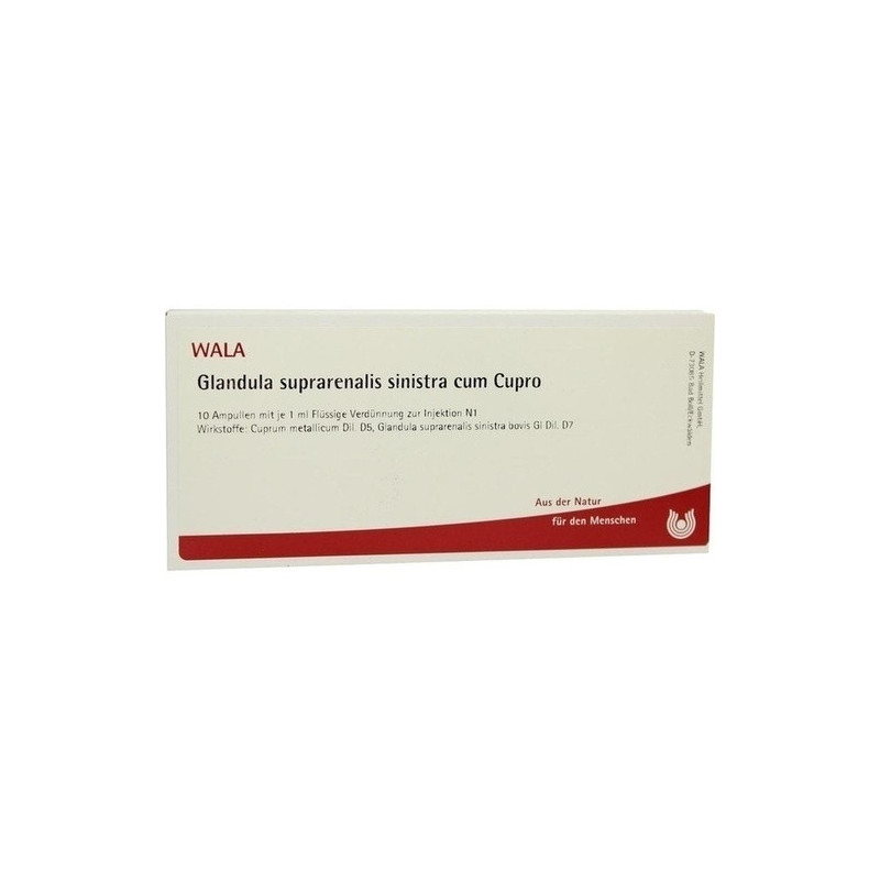 GLANDULA SUP SIN CUM CUPRO, 10X1 ML – PZN 1751524
