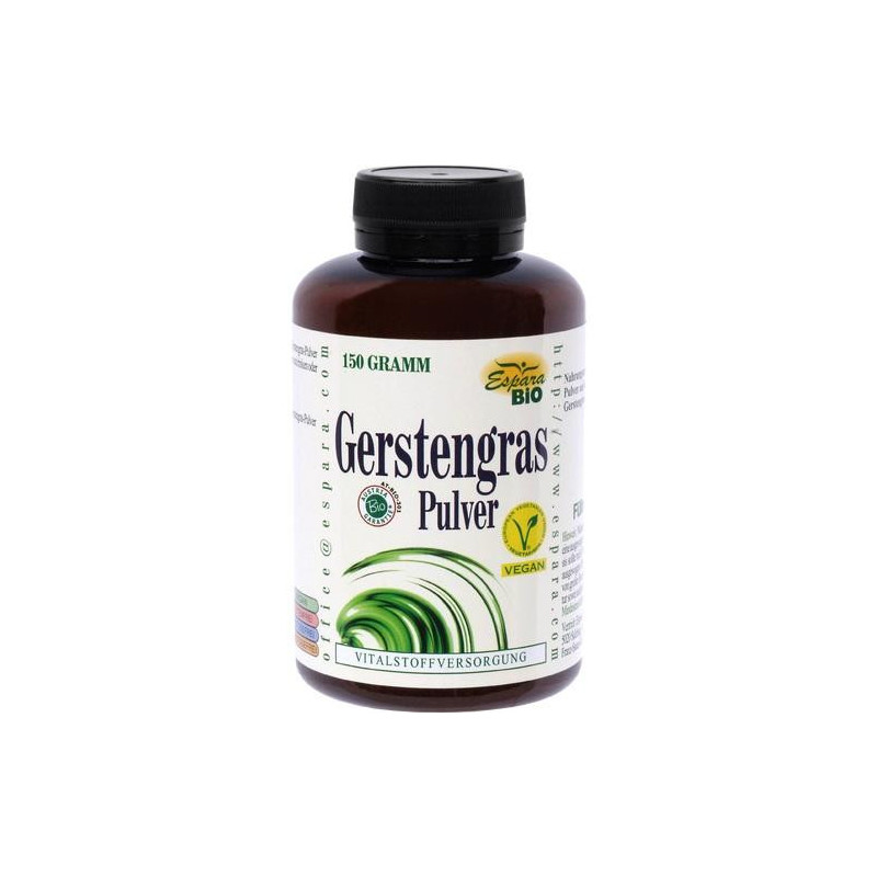 GERSTENGRAS PULVER Bio, 150 G – PZN 11533024
