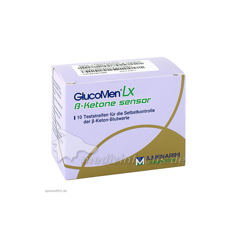 GlucoMen LX Plus Ketone Sensor, 10 ST – PZN 7425607