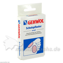 GEHWOL SCHUTZPFLASTER OVAL, 4 ST – PZN 2779430