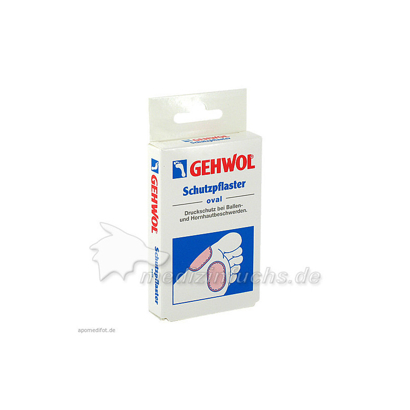 GEHWOL SCHUTZPFLASTER OVAL, 4 ST – PZN 2779430
