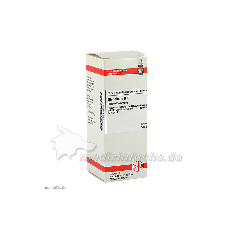 GLONOINUM D 6, 50 ML – PZN 2802347